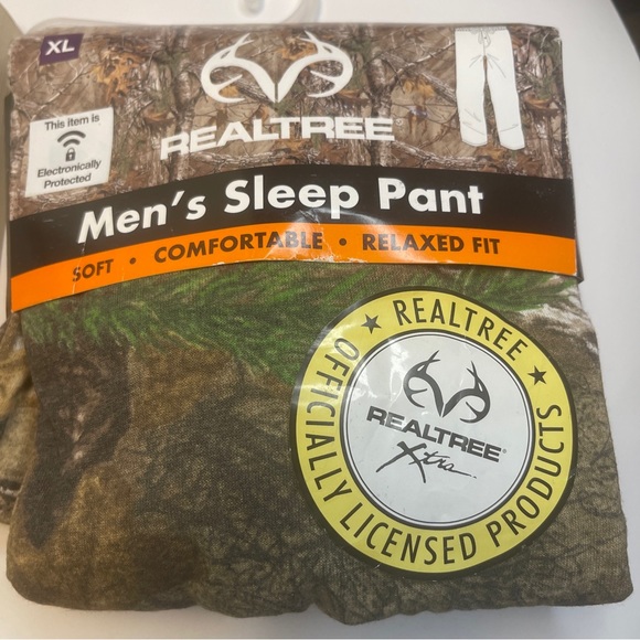 Camouflage Realtree sleep pants pajamas camo men’s large X-Large XL medium M - Picture 1 of 1